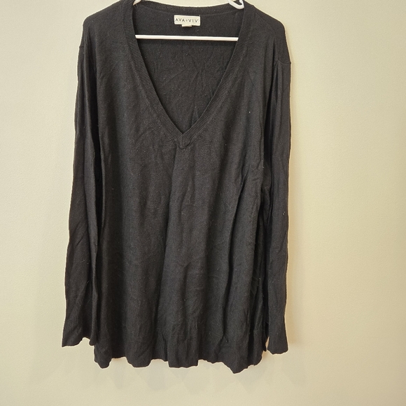 Ava & Viv Black Sweater - Picture 1 of 5